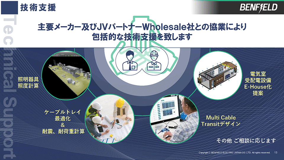ベンフィールド・エレクトリック・ジャパン株式会社様